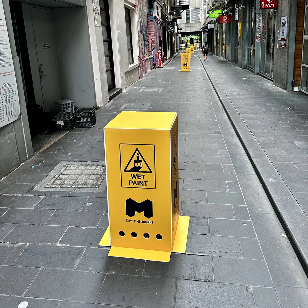 Show details for Corflute Custom Cut Signs