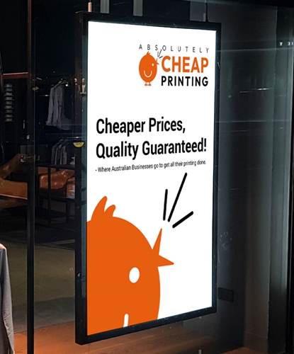 Picture for category Backlit Prints for Retail